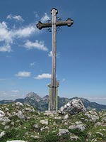 Gipfelkreuz auf dem Seebergkopf